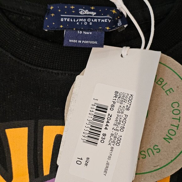 NWT Stella McCartney Kids Disney Fantasia Pegasus Tunic Sweatshirt Dress - Picture 7 of 7